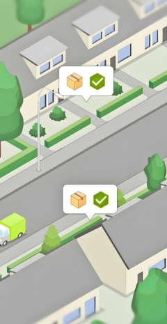 GreenChoice busje in straat